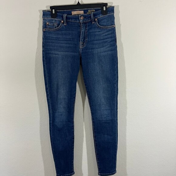 7 for all Mankind Women's Bundle of 2 B(AIR) Ankle Skinny Jeans Size 28 - Picture 10 of 16